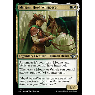 Miriam, Herd Whisperer