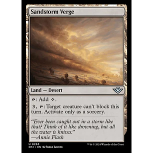 Sandstorm Verge