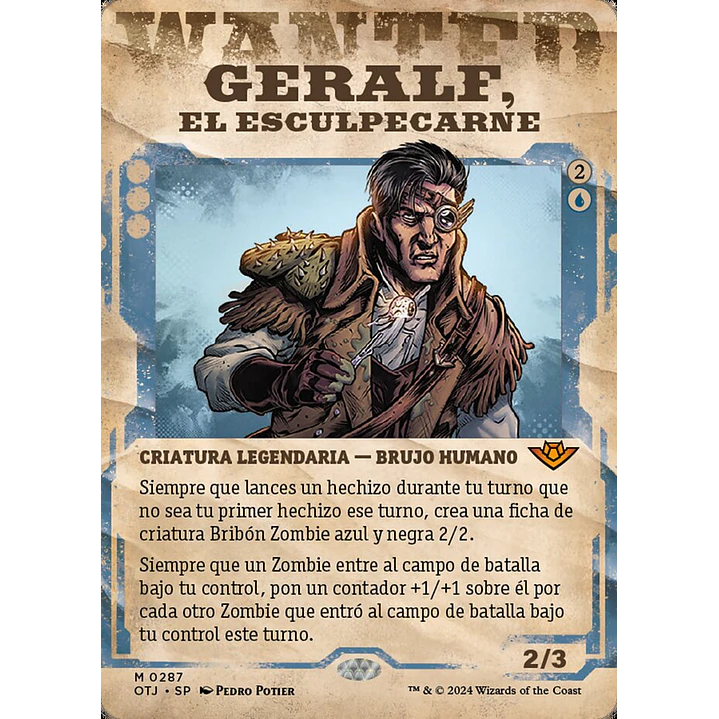 Geralf, the Fleshwright 1