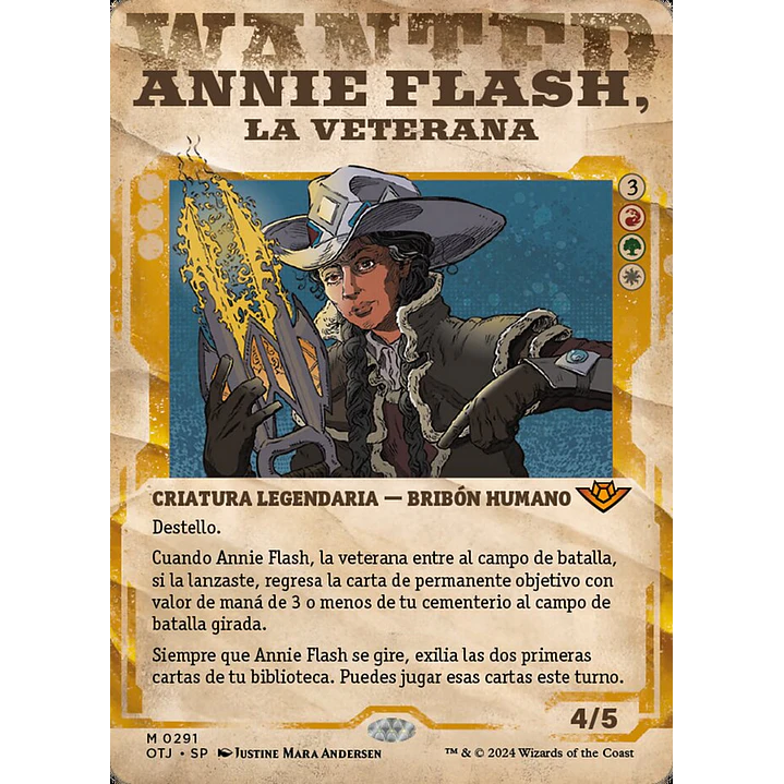 Annie Flash, the Veteran 1