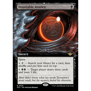 Insatiable Avarice