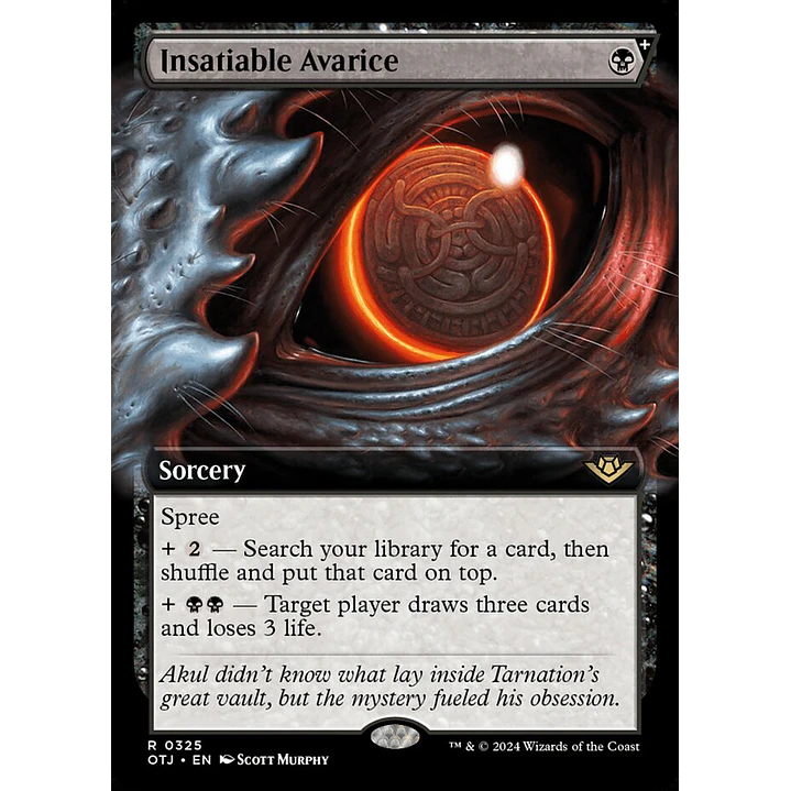 Insatiable Avarice 1