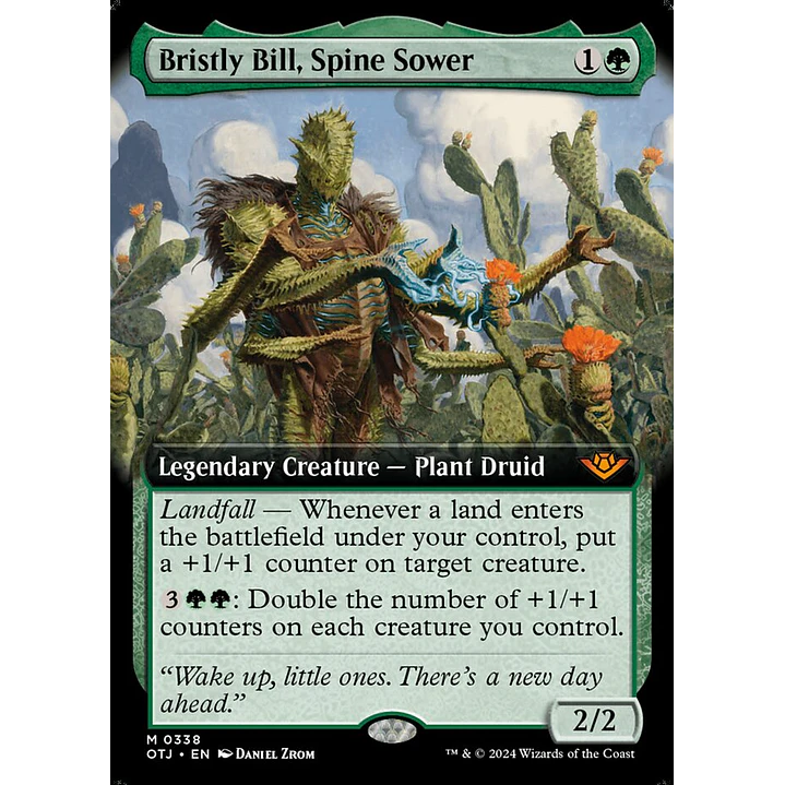 Bristly Bill, Spine Sower 1