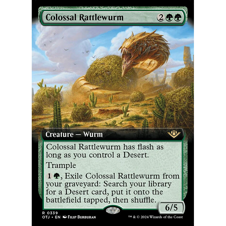 Colossal Rattlewurm 1