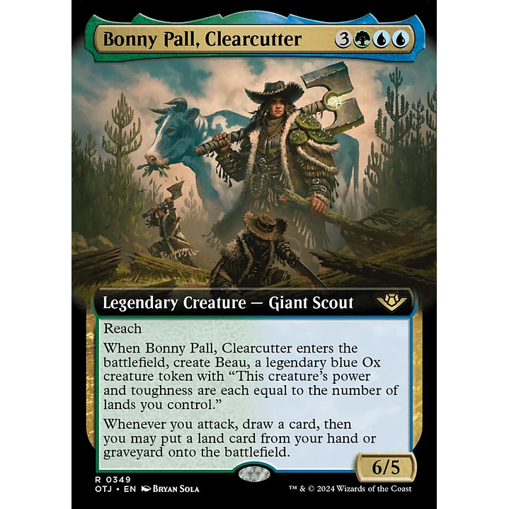 Bonny Pall, Clearcutter 1