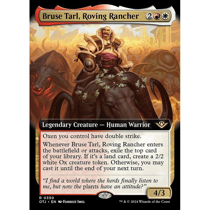Bruse Tarl, Roving Rancher 1