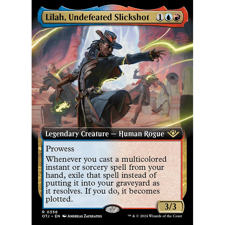 Lilah, Undefeated Slickshot 1