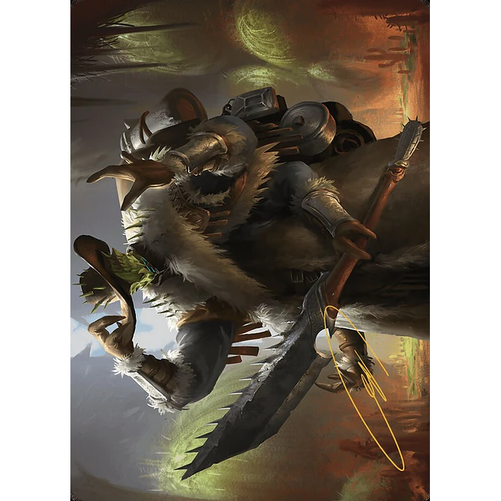 Hardbristle Bandit // Hardbristle Bandit - Art 1