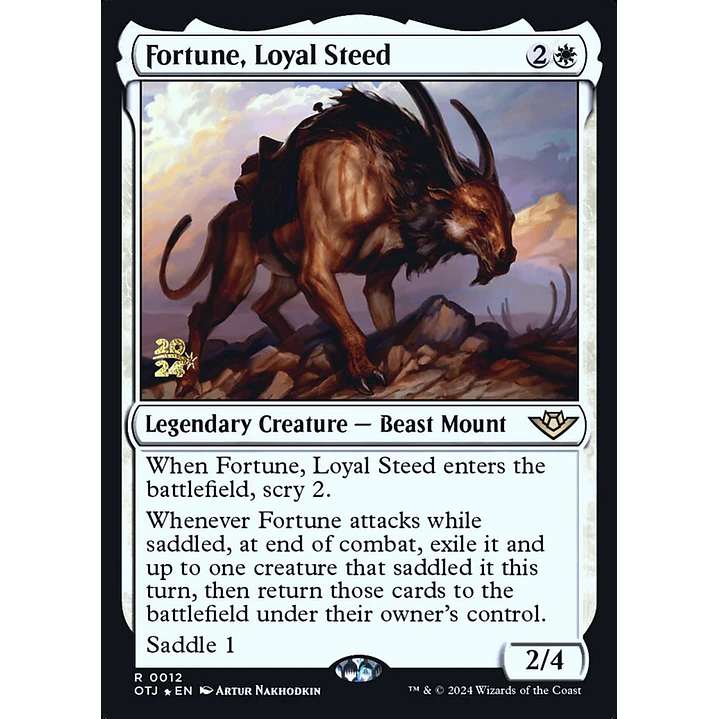 Fortune, Loyal Steed - Promo 1