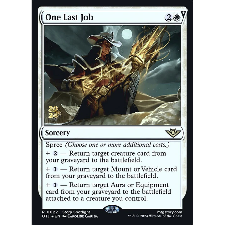 One Last Job - Promo 1
