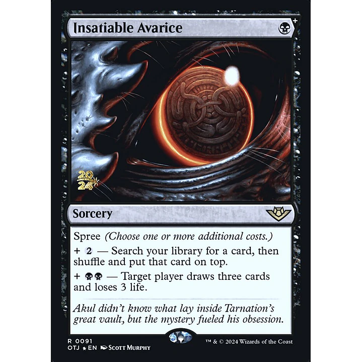 Insatiable Avarice - Promo 1