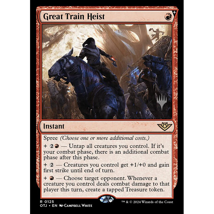 Great Train Heist - Promo 1