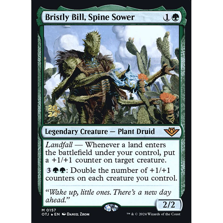 Bristly Bill, Spine Sower - Promo 1