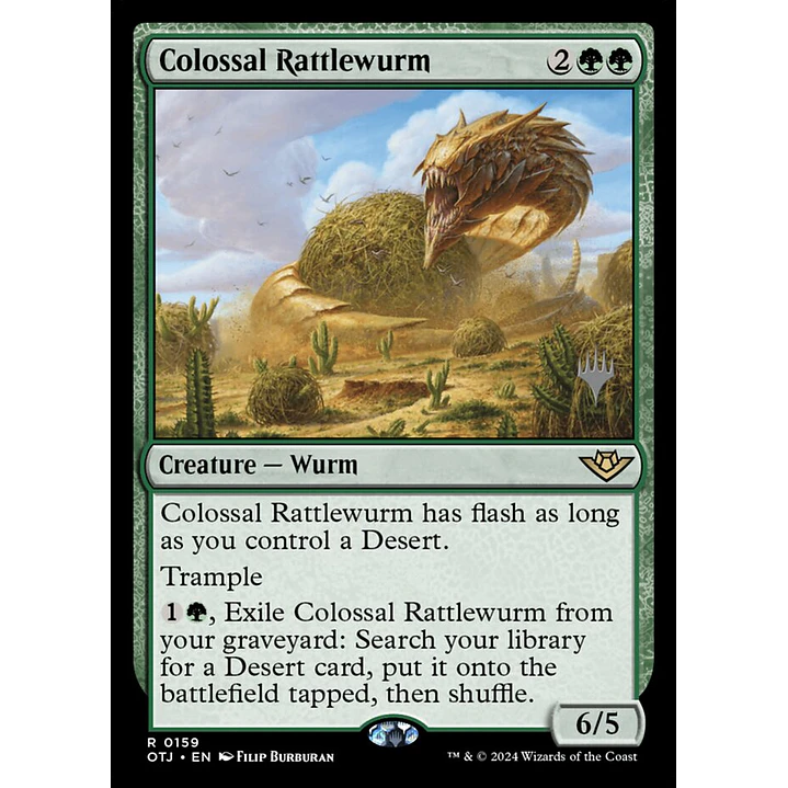 Colossal Rattlewurm - Promo 1