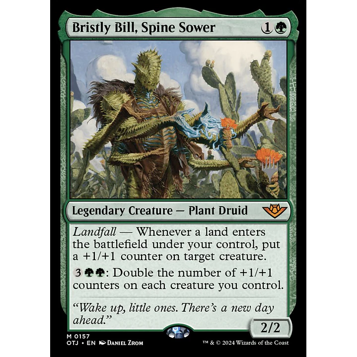 Bristly Bill, Spine Sower - Promo 1