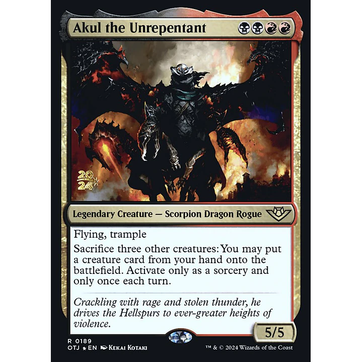 Akul the Unrepentant - Promo 1
