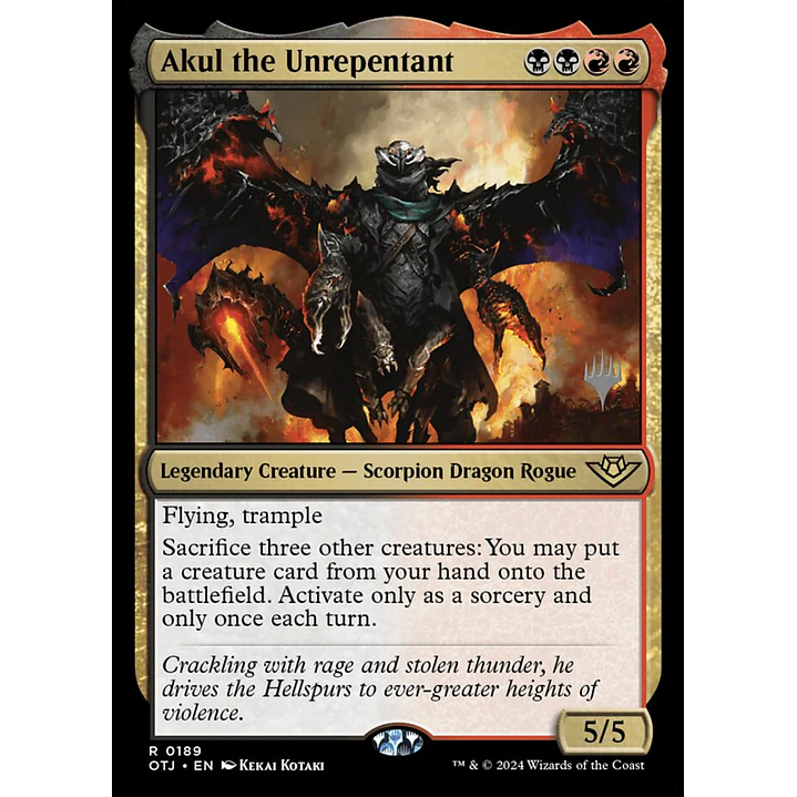 Akul the Unrepentant - Promo 1