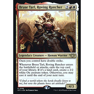 Bruse Tarl, Roving Rancher - Promo