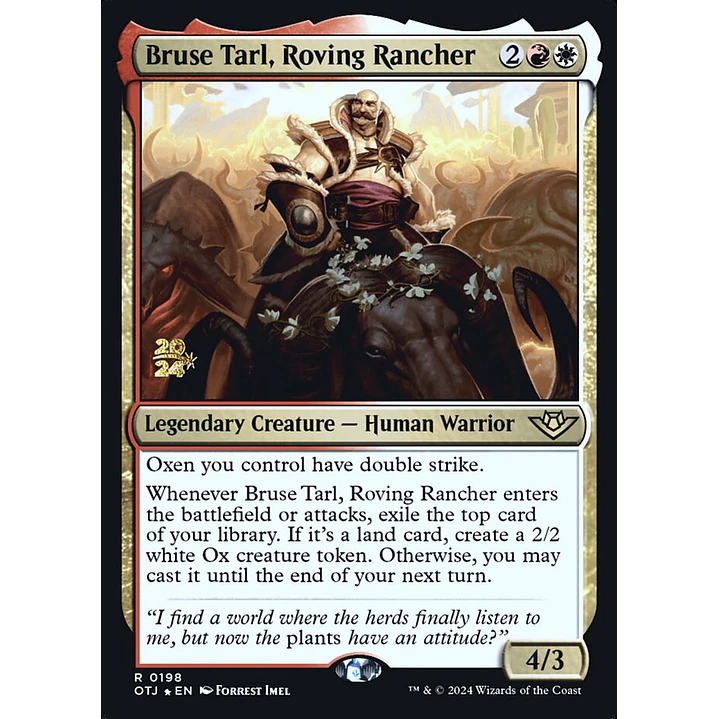 Bruse Tarl, Roving Rancher - Promo 1