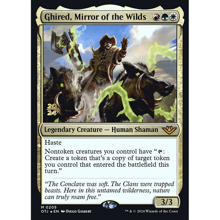 Ghired, Mirror of the Wilds - Promo 1
