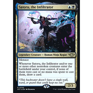 Satoru, the Infiltrator - Promo