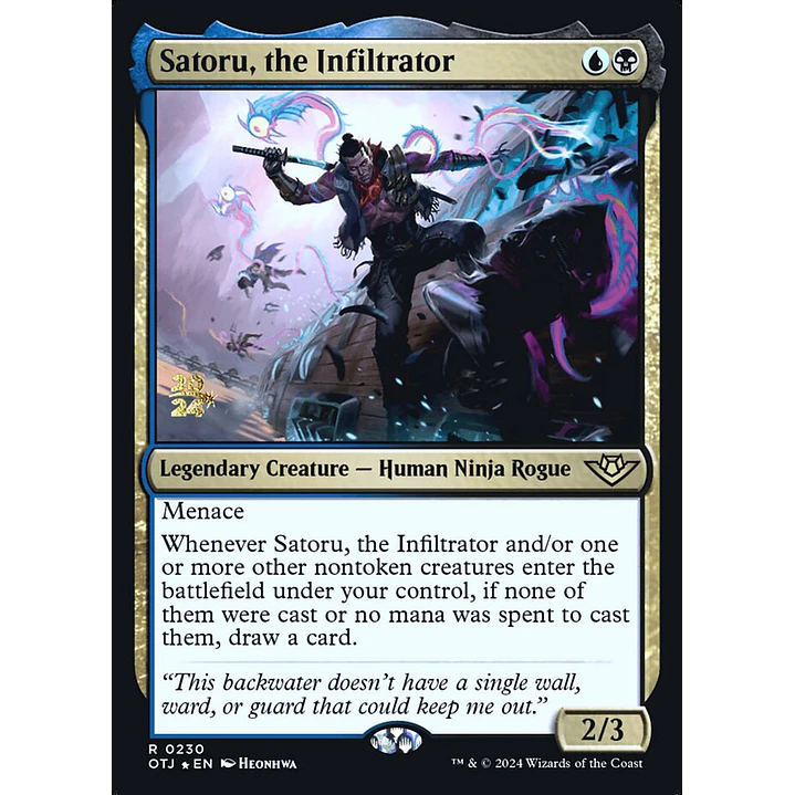Satoru, the Infiltrator - Promo 1