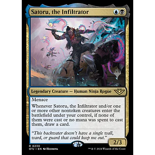 Satoru, the Infiltrator - Promo