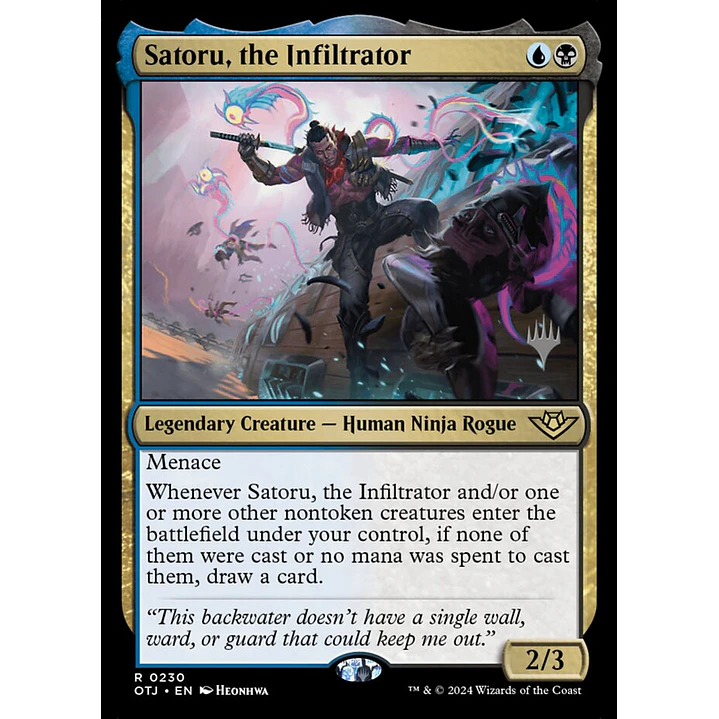 Satoru, the Infiltrator - Promo 1