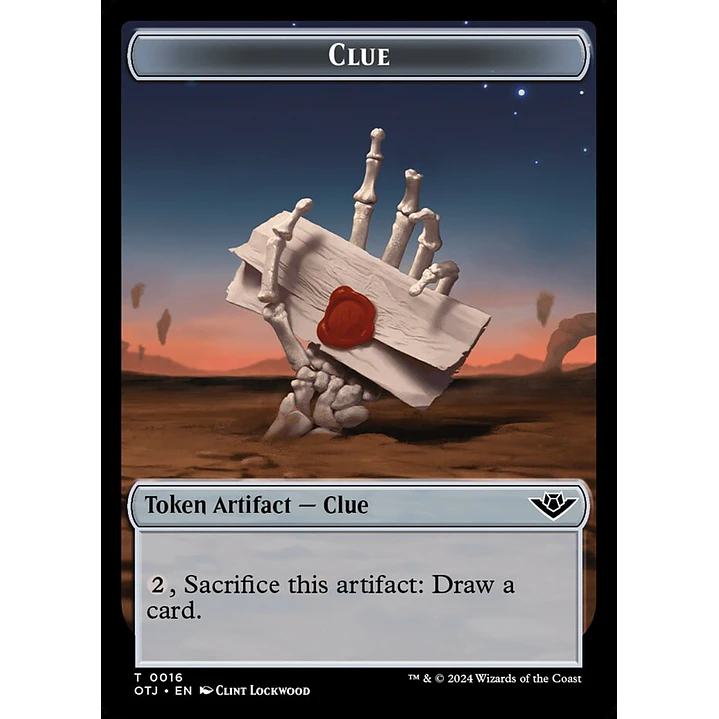 Clue - Token 1