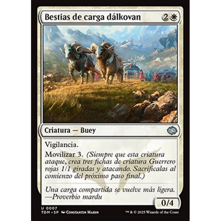 Dalkovan Packbeasts 1