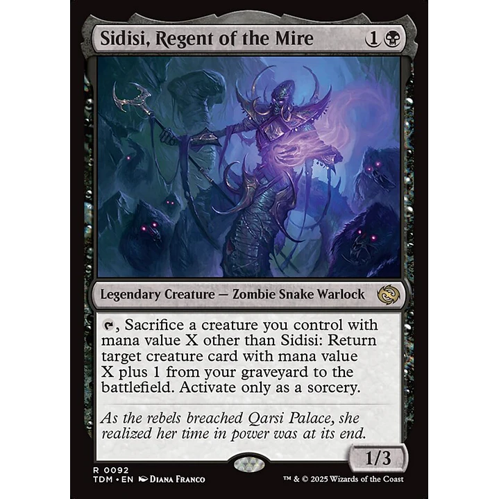 Sidisi, Regent of the Mire 2