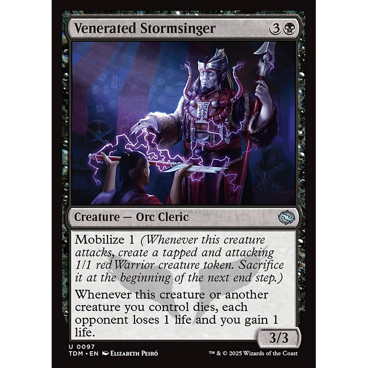 Venerated Stormsinger 2