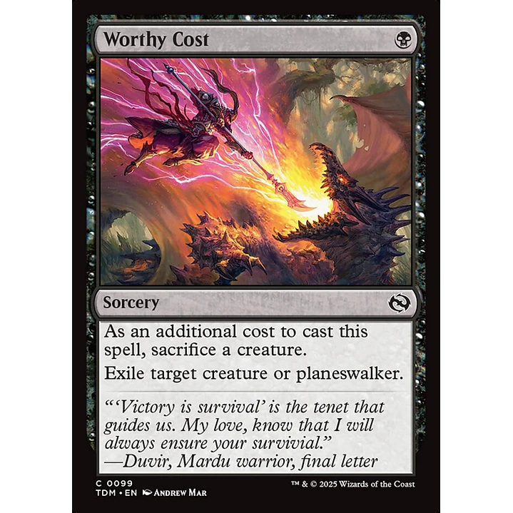Worthy Cost 2