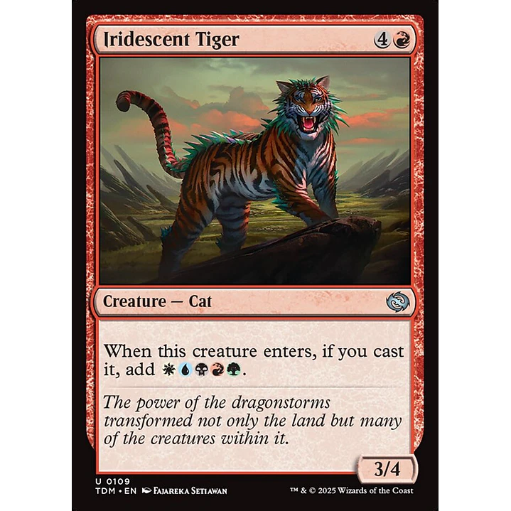 Iridescent Tiger 2