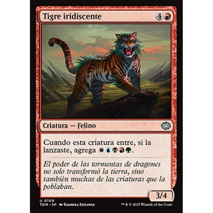 Iridescent Tiger 1