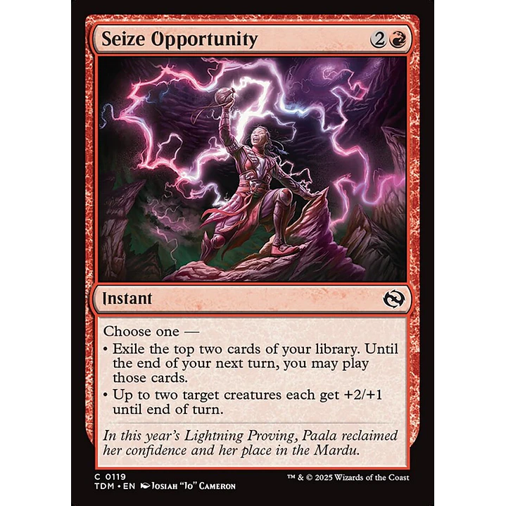 Seize Opportunity 1