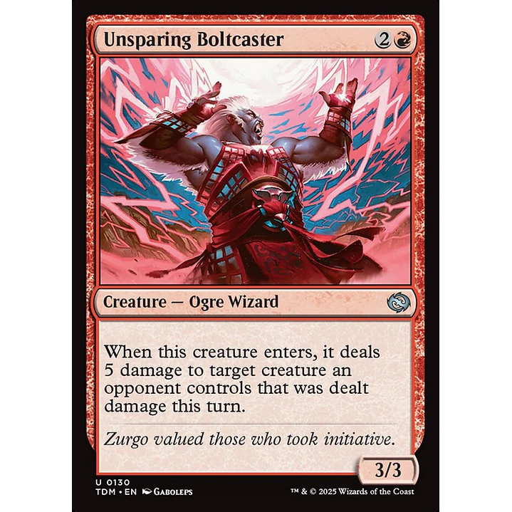 Unsparing Boltcaster 2