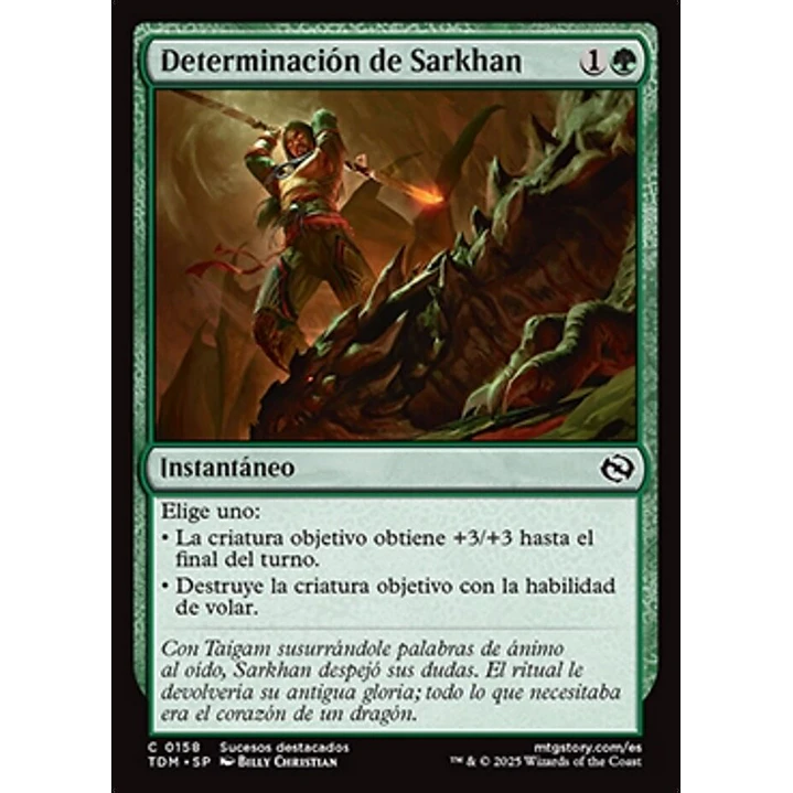 Sarkhan's Resolve 1