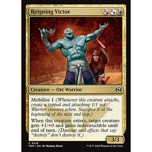 Reigning Victor