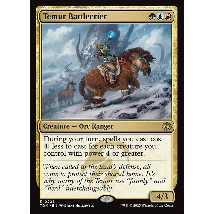 Temur Battlecrier 2
