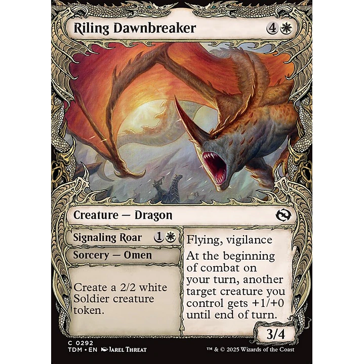 Riling Dawnbreaker // Signaling Roar 2