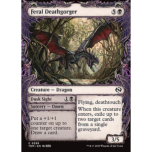 Feral Deathgorger // Dusk Sight