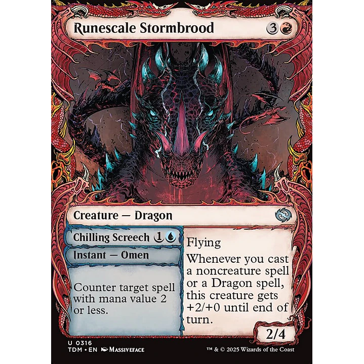Runescale Stormbrood // Chilling Screech 2