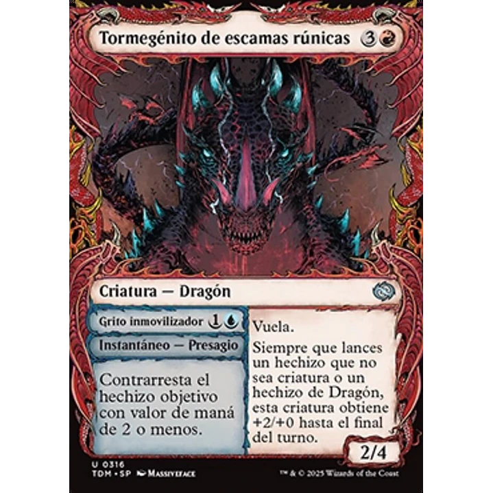 Runescale Stormbrood // Chilling Screech 1