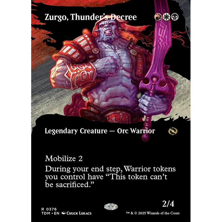 Zurgo, Thunder's Decree 2
