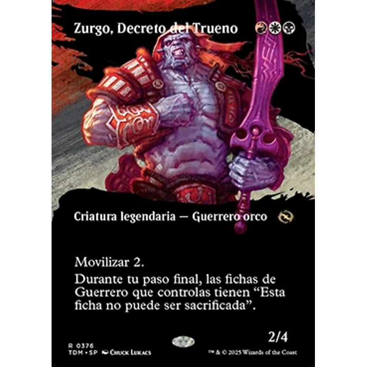 Zurgo, Thunder's Decree 1