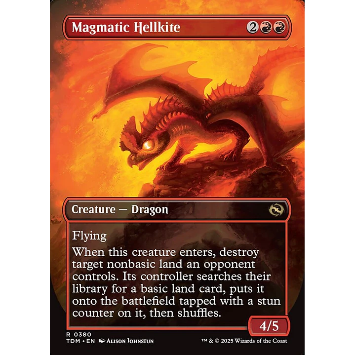 Magmatic Hellkite // Magmatic Hellkite 3