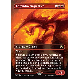 Magmatic Hellkite // Magmatic Hellkite