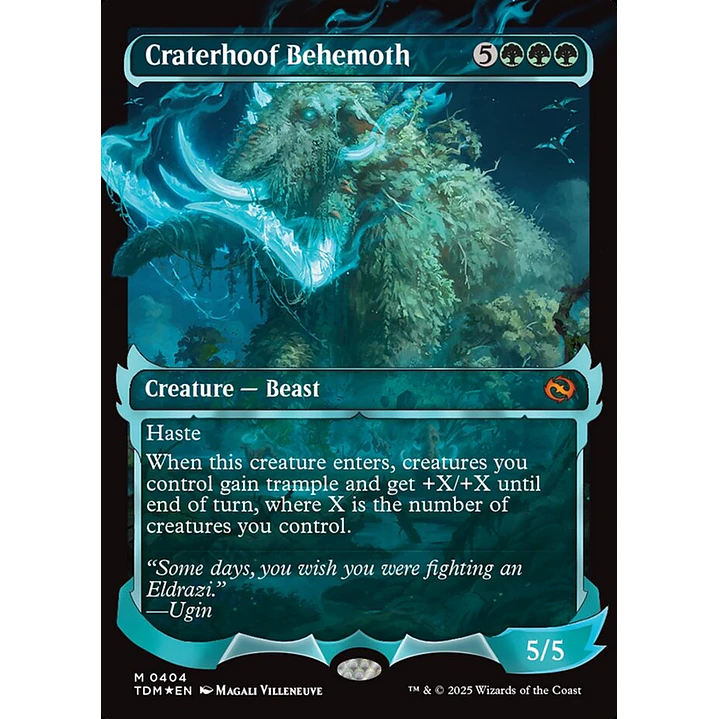 Craterhoof Behemoth 1
