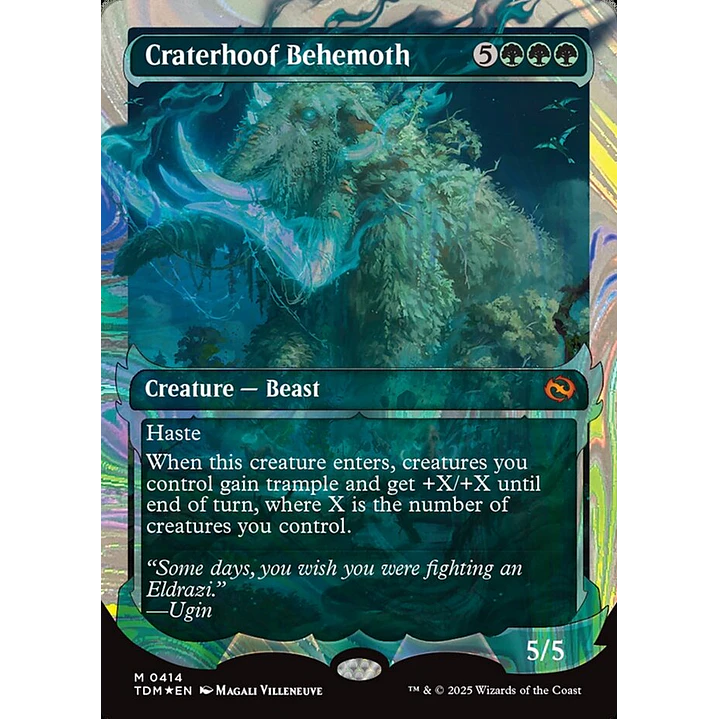 Craterhoof Behemoth 1